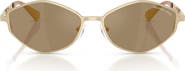Michael Kors Gold Coast 56mm Angular Sunglasses