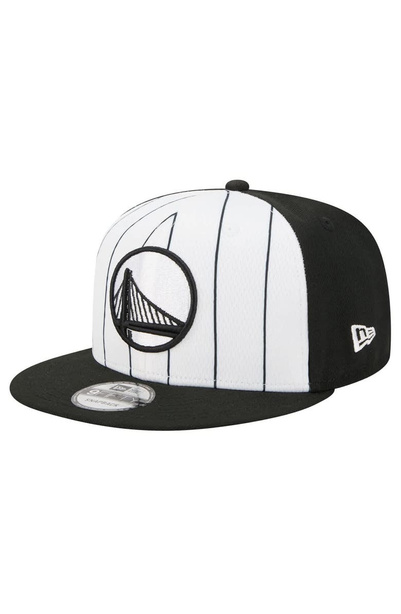 New Era Men's New Era  White Golden State Warriors 2025 NBA Tip Off 9FIFTY Snapback Hat, Alternate, color, White