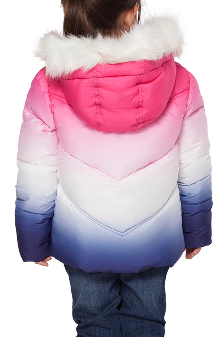 Kids' Heavyweight Puffer Jacket, Alternate, color, Gradient Ombre