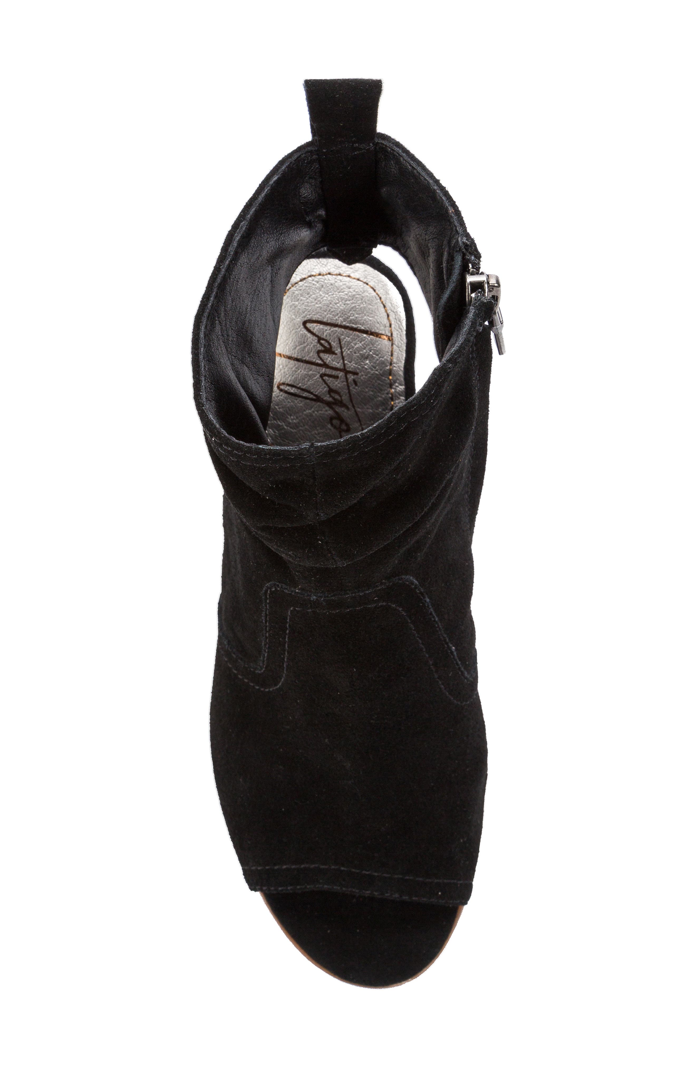 Latigo Arma Open Toe Bootie, Alternate, color, 