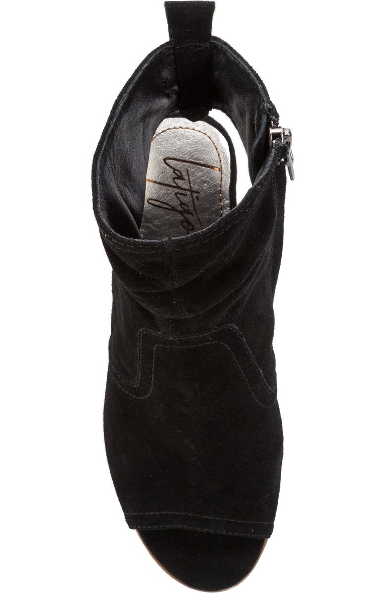 Latigo Arma Open Toe Bootie, Alternate, color,