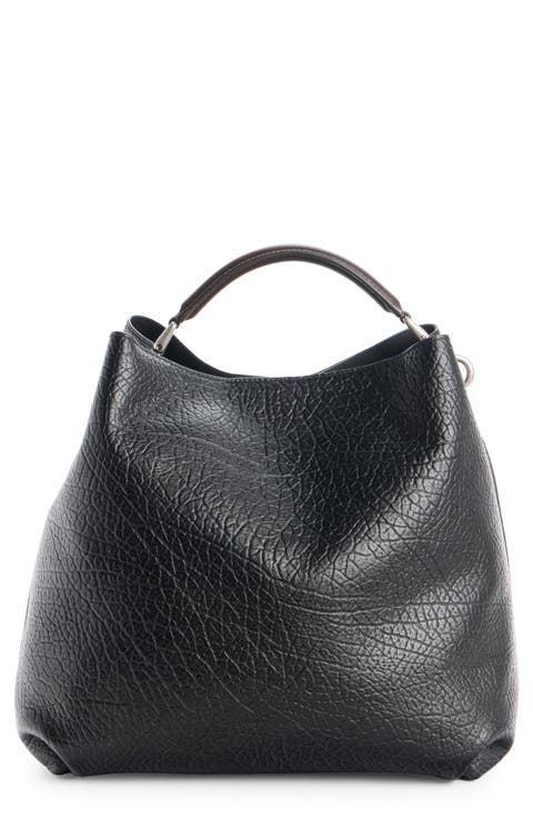 Grip Leather Crossbody Bag