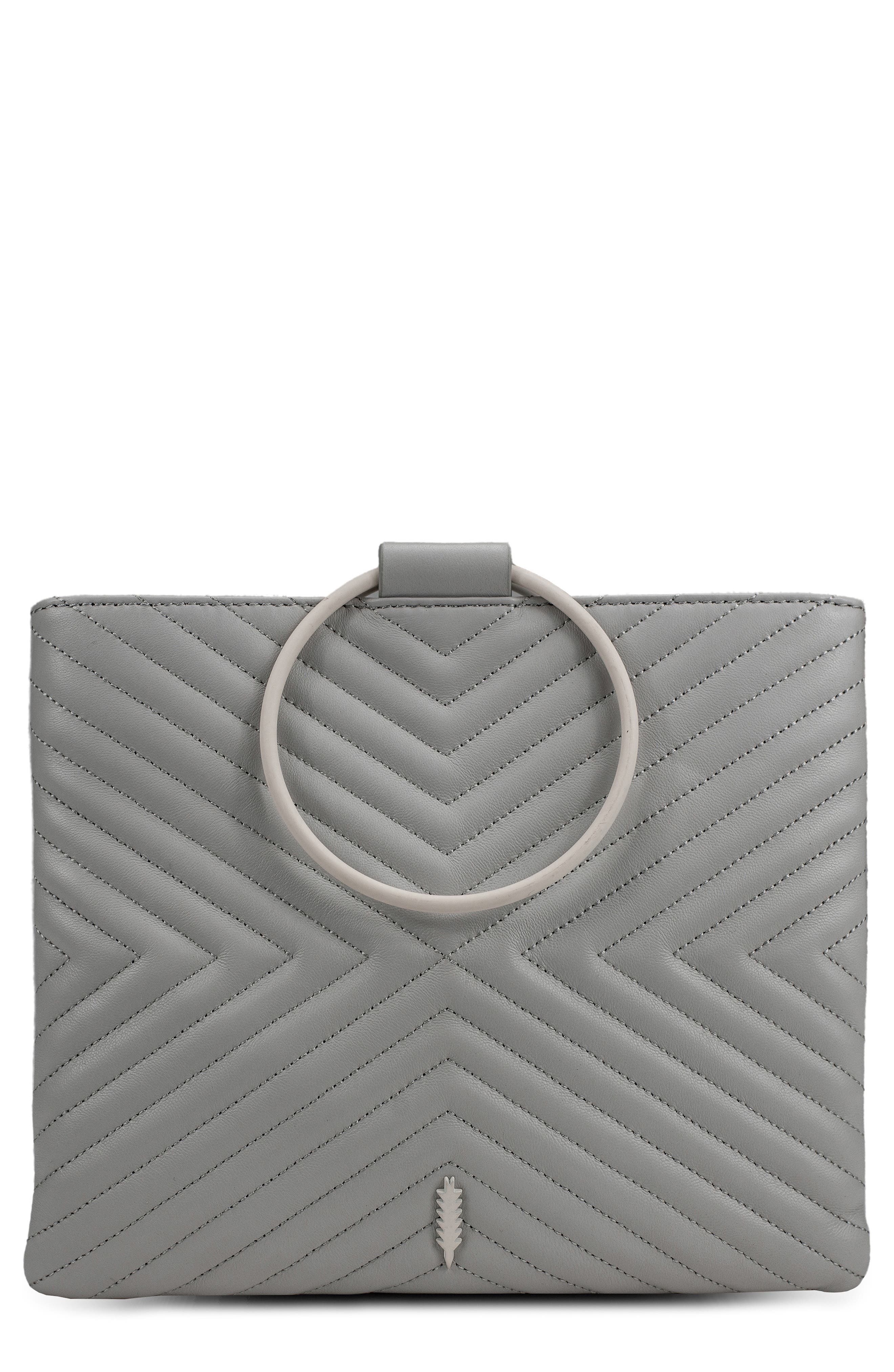 Thacker Le Pouch Quilted Leather Crossbody Bag, Main, color, 