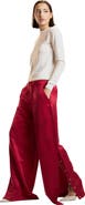 Cynthia Rowley Wide Leg Snap Pants