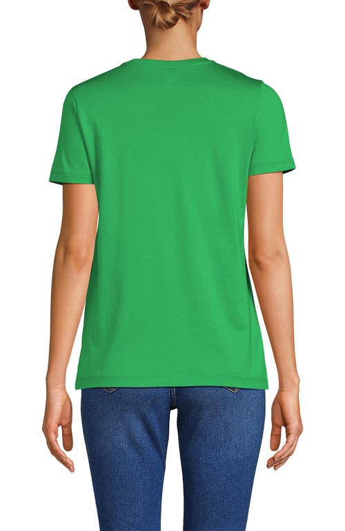Lands' End Relaxed Supima Cotton Crew Neck T-shirt