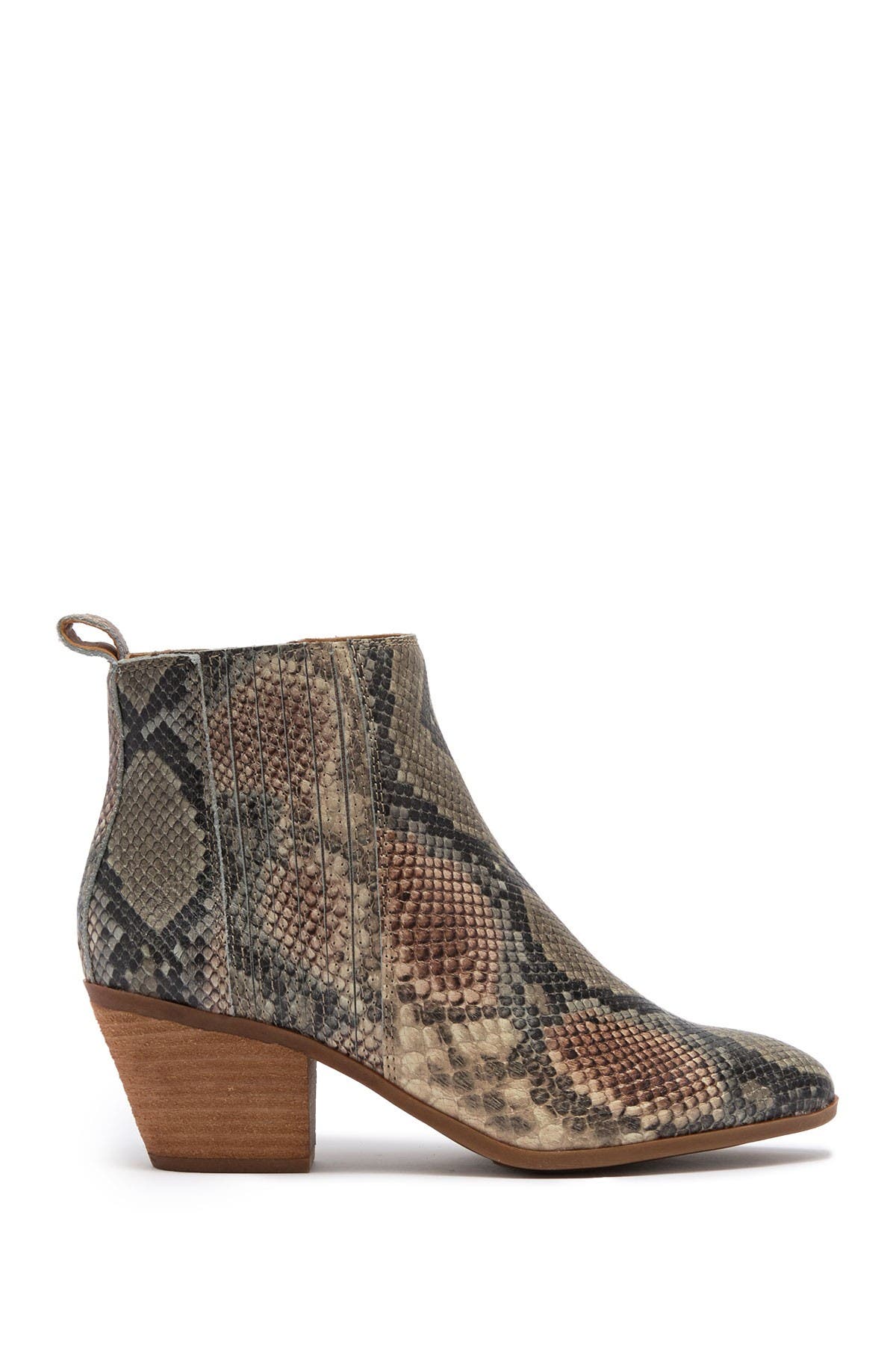 FRYE AND CO Jacy Chelsea Snake Embossed Boot, Alternate, color, 