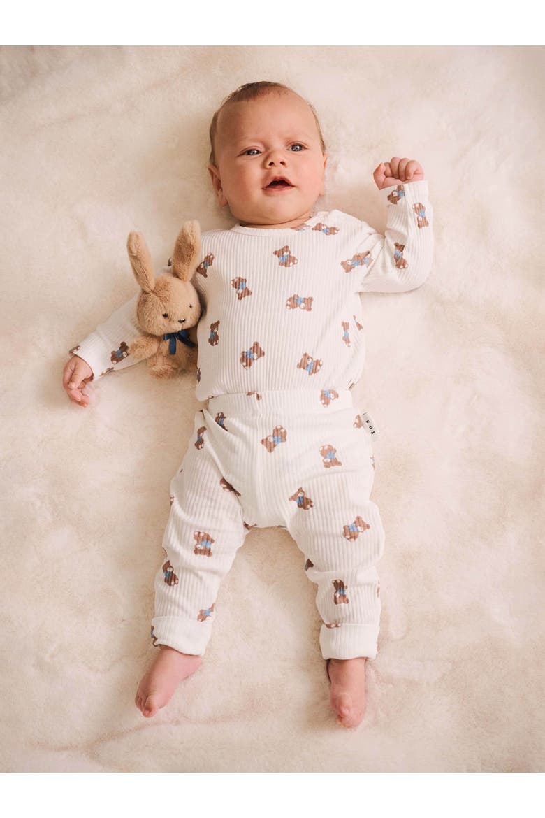 Tumbling Bow Hux Legging, Alternate, color, Almond Milk