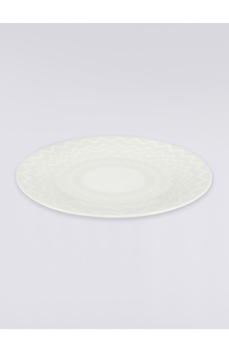 Missoni Home Zigzag White Charger Plate, Alternate, color, White
