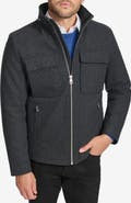 Calvin Klein Four Pocket Wool Blend Jacket
