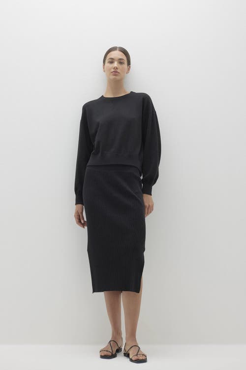 Naked Cashmere Maude Crewneck Sweater In Black