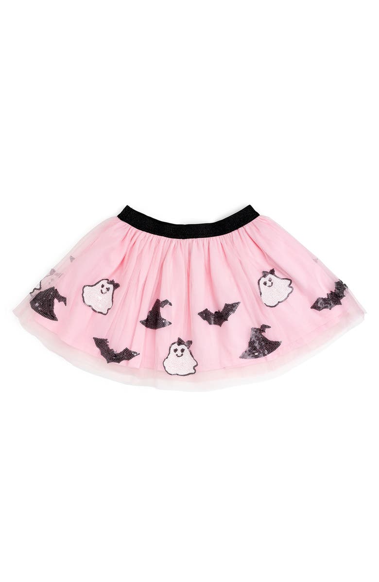 Sweet Wink Spooky Babe Sequin Halloween Tutu, Main, color, 