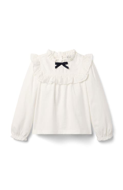 Ruffle Trim Top (Infant)