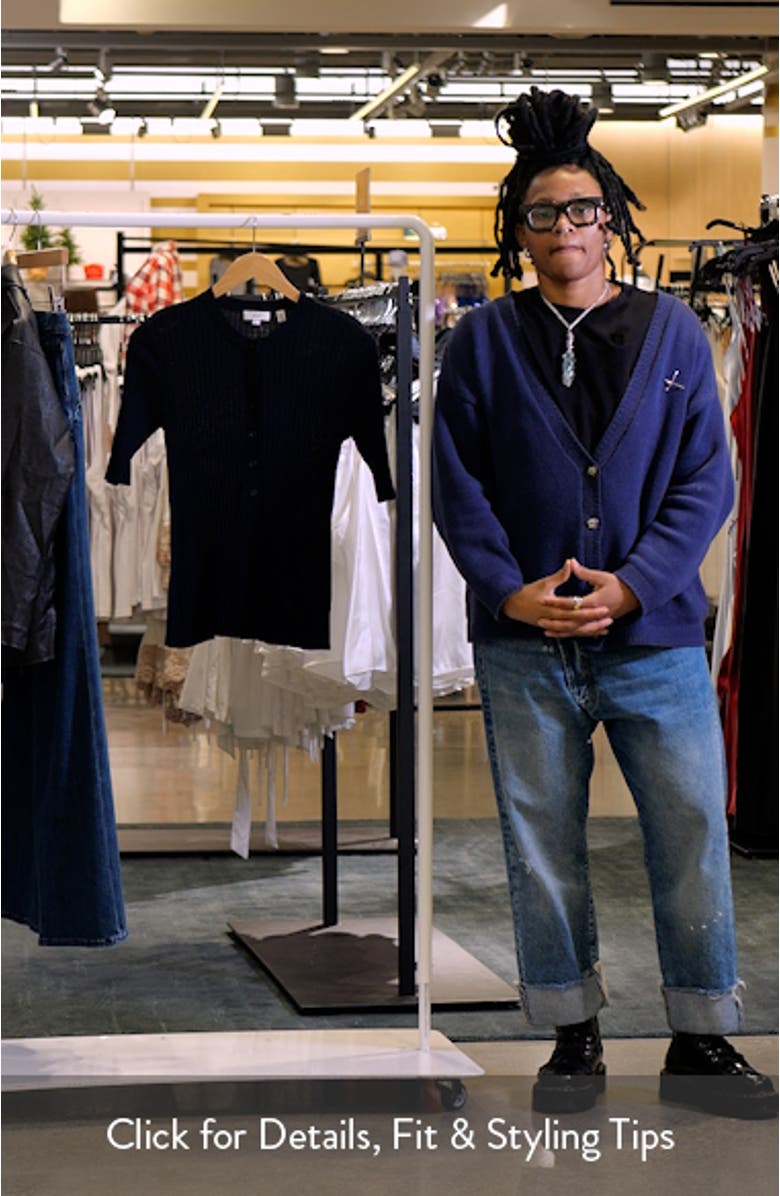 Fisher Rib Cardigan, sales video thumbnail