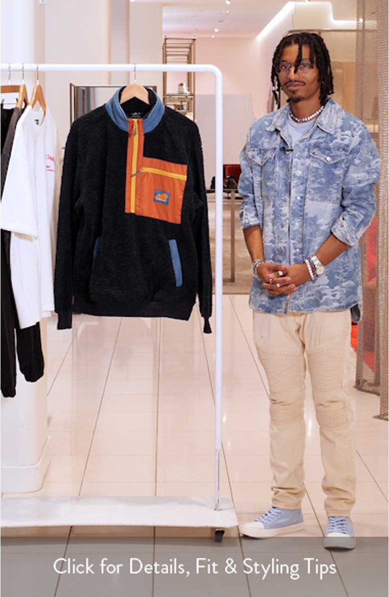 Boundary Peak Colorblock Fleece Zip-Up Jacket, sales video thumbnail