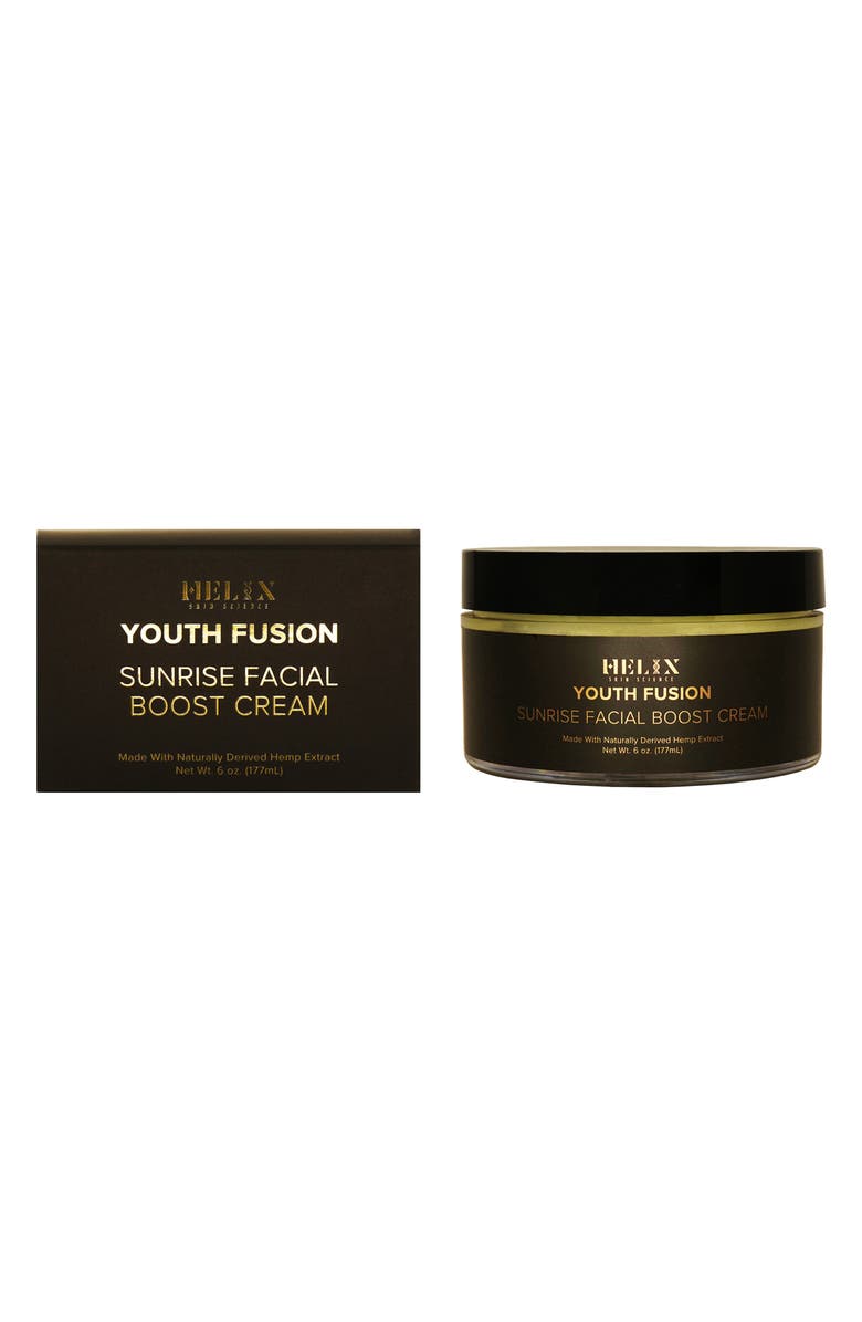 HELIX SKIN SCIENCE Youth Fusion Sunrise Facial Boost Cream with CBD, Alternate, color, 