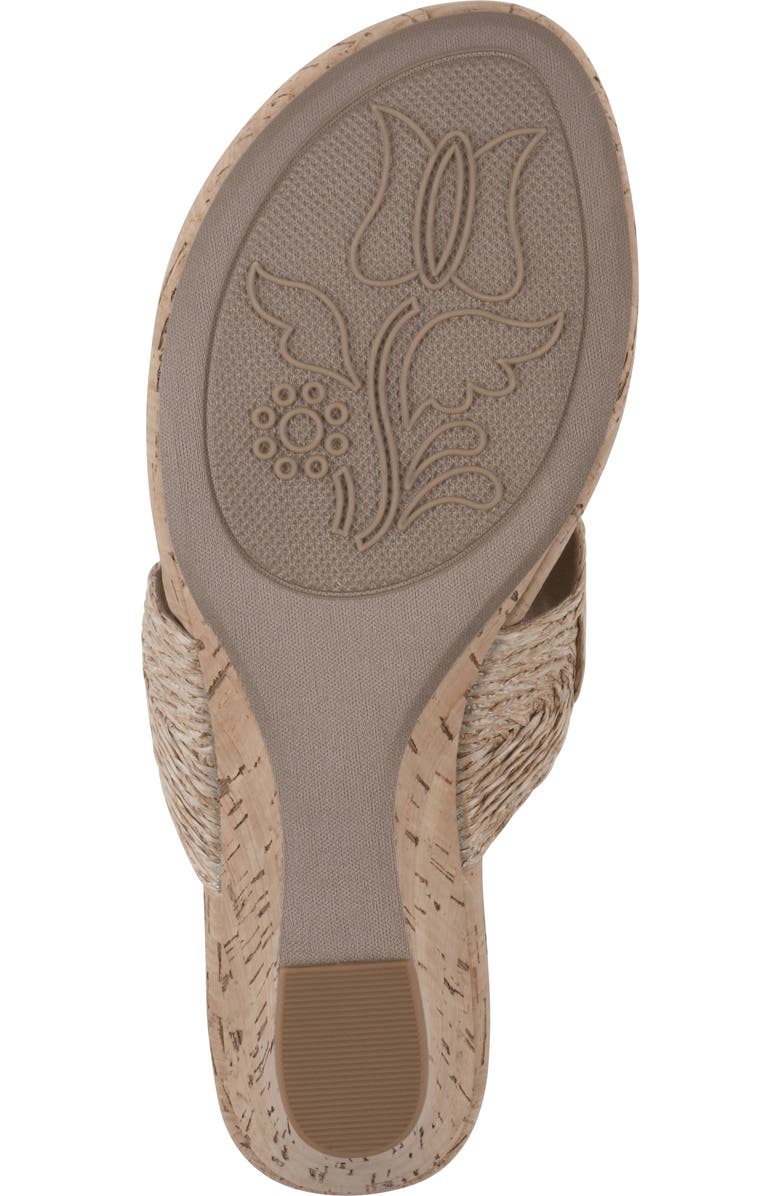 White Mountain Footwear Affogato Wedge Sandal, Alternate, color,