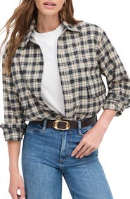 Favorite Daughter The Manor Cotton Button-Up Shirt
