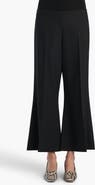 Khaite Walter Virgin Wool Kick Flare Crop Pants