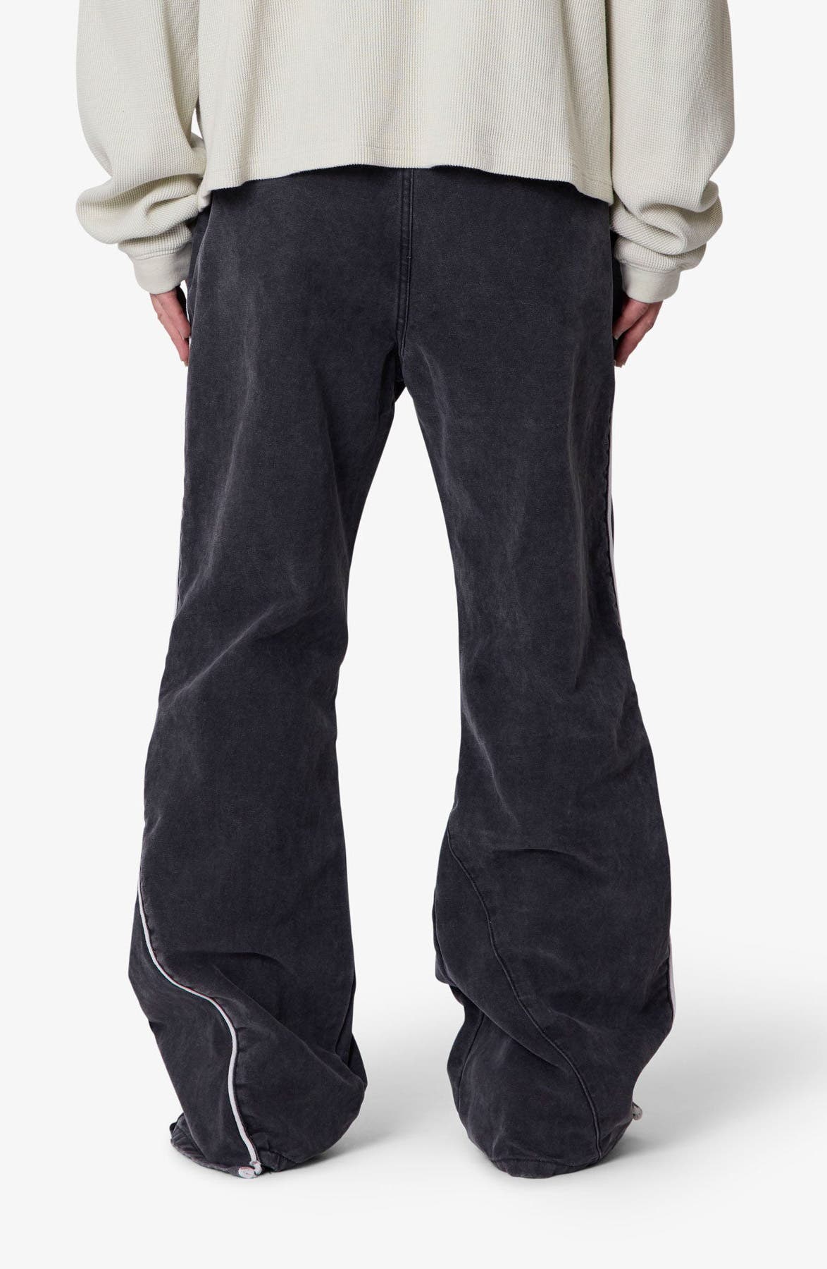 Piped Kick Flare Leg Pants - image 2