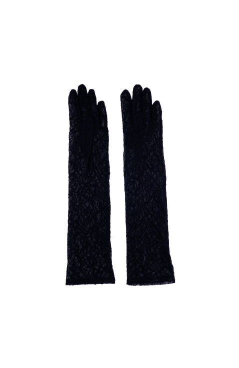 Mid length lace gloves