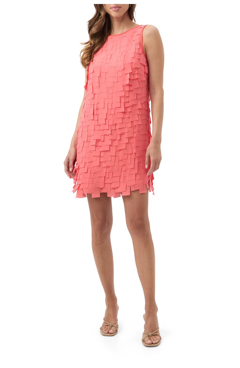 Trina Turk Flutter Chiffon Valdis Dress, Main, color,