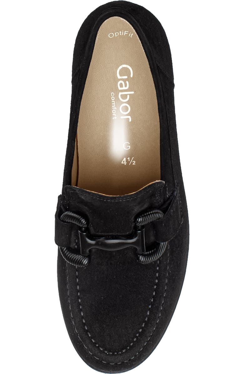 Gabor Bit Loafer, Alternate, color, Black