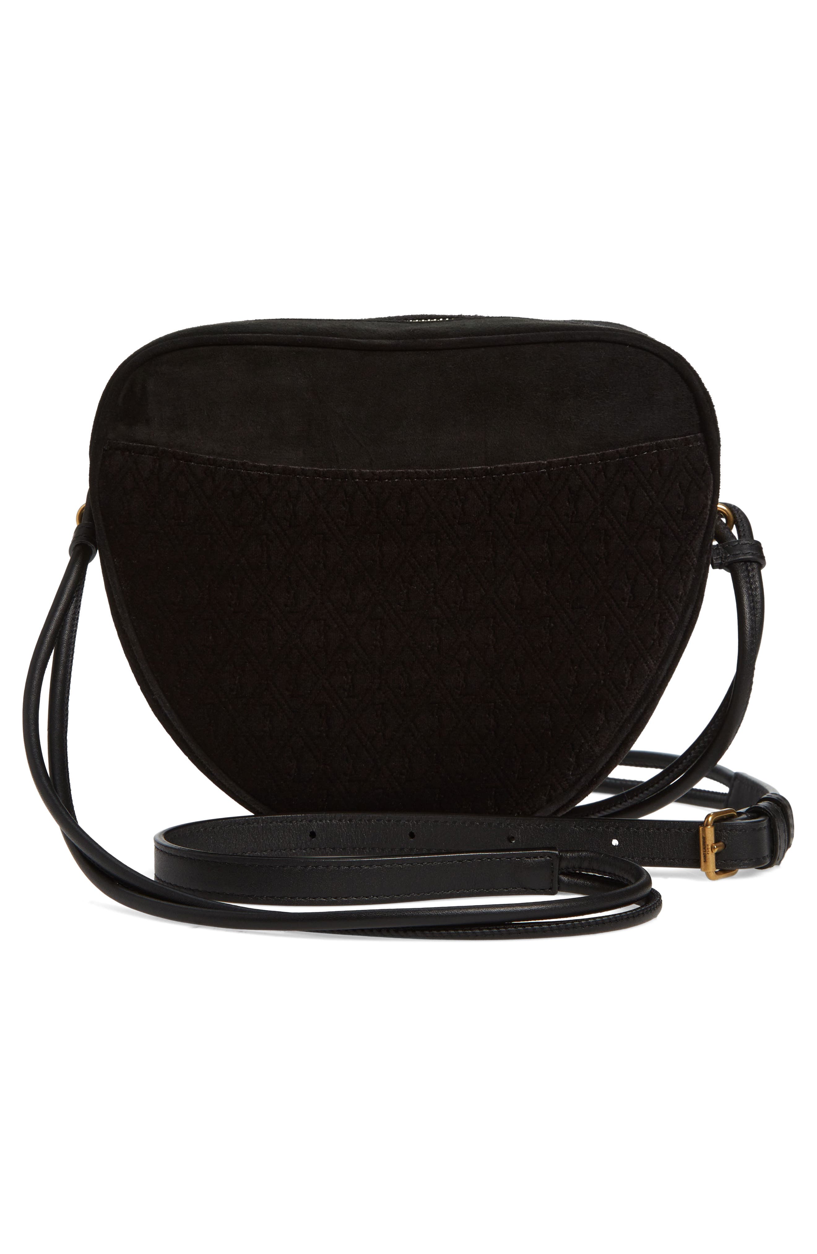 Saint Laurent Coeur Crossbody Bag, Alternate, color, 