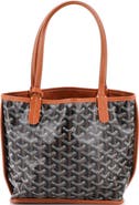 Pre-Owned Goyard Anjou Reversible Tote Coated Canvas Mini