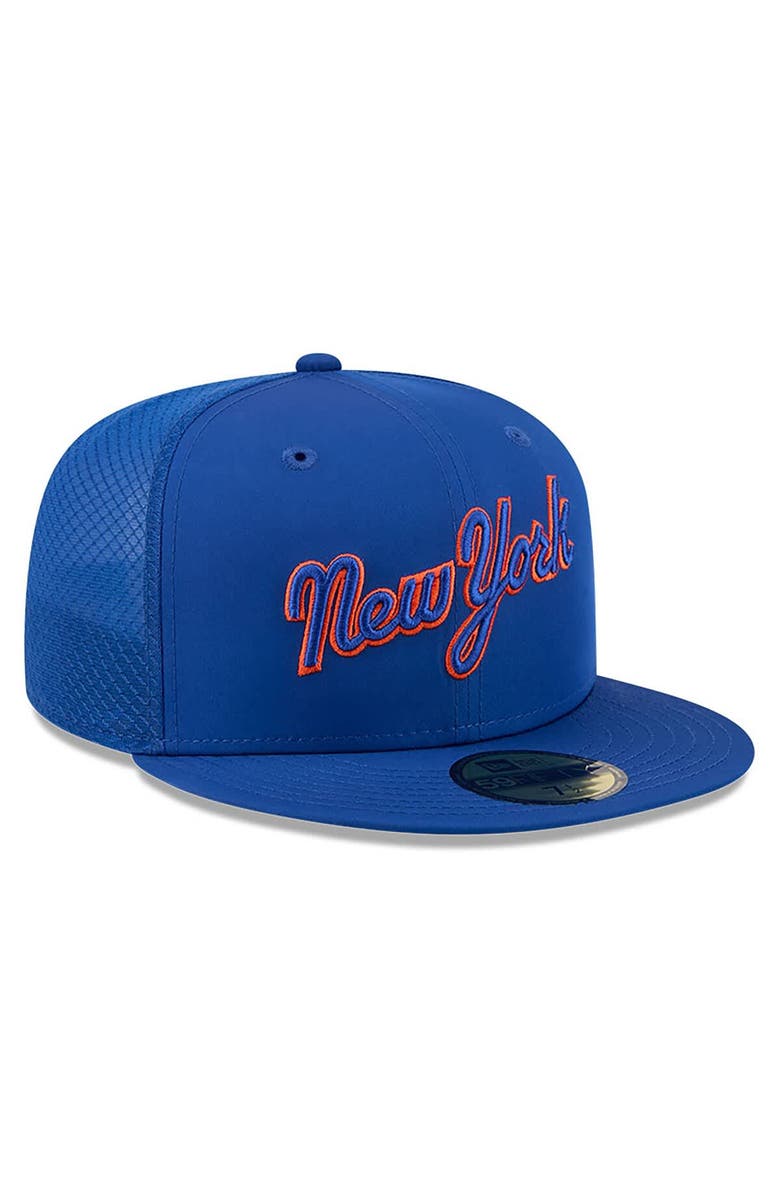 New Era Men's New Era Royal New York Mets 2026 Batting Practice 59FIFTY Fitted Hat, Alternate, color, Royal