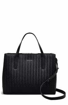 Radley Medium Duke's Place Woven Leather Satchel