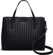 Radley Medium Duke's Place Woven Leather Satchel