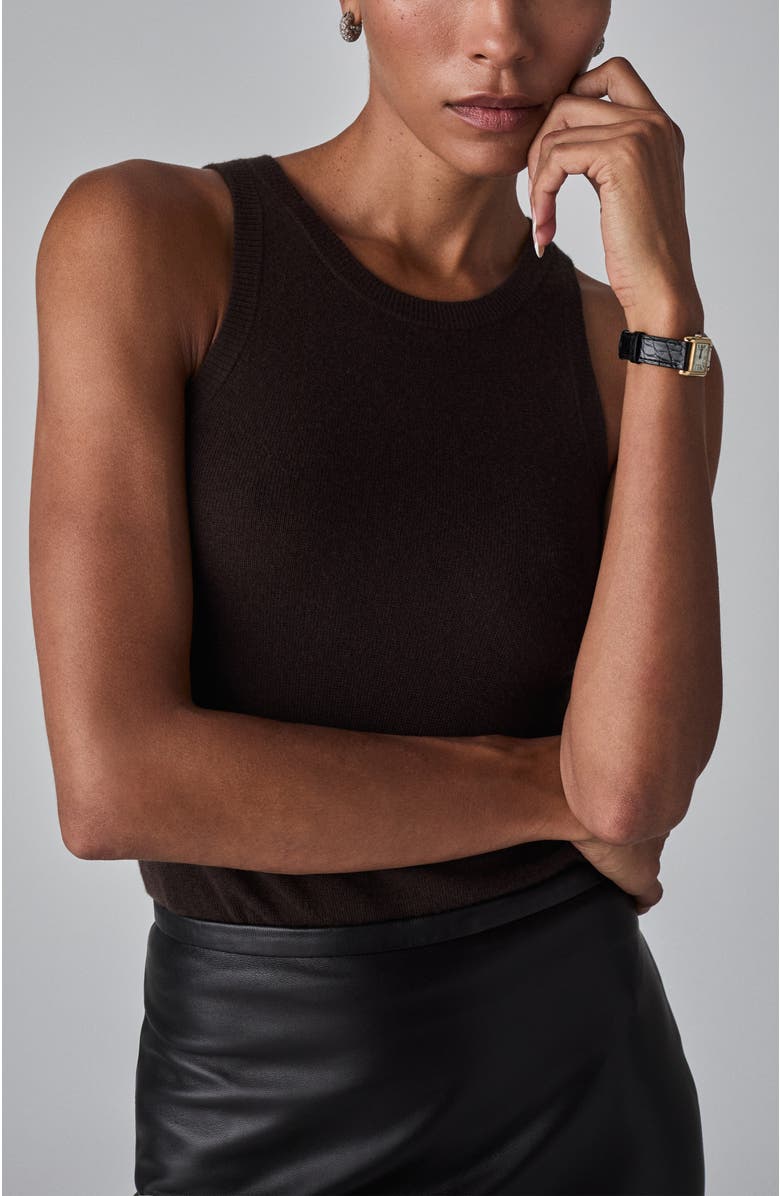 CO Sporty Tank in Fine Cashmere, Main, color, 