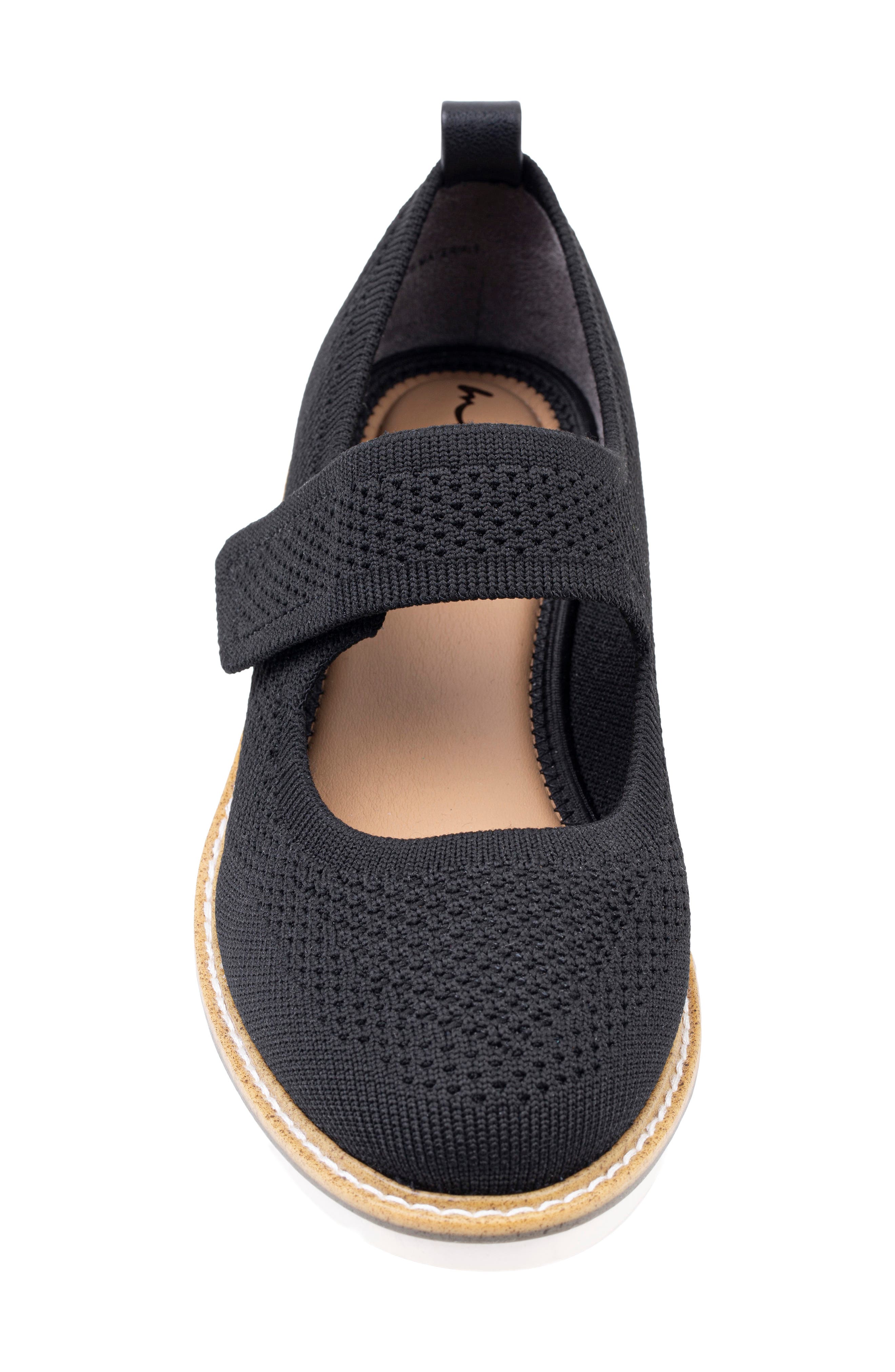 Axell Mary Jane Flat, Alternate, color, BLACK