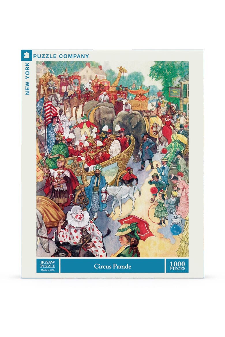 Circus Parade 1000 Piece Puzzle, Main, color, No Color