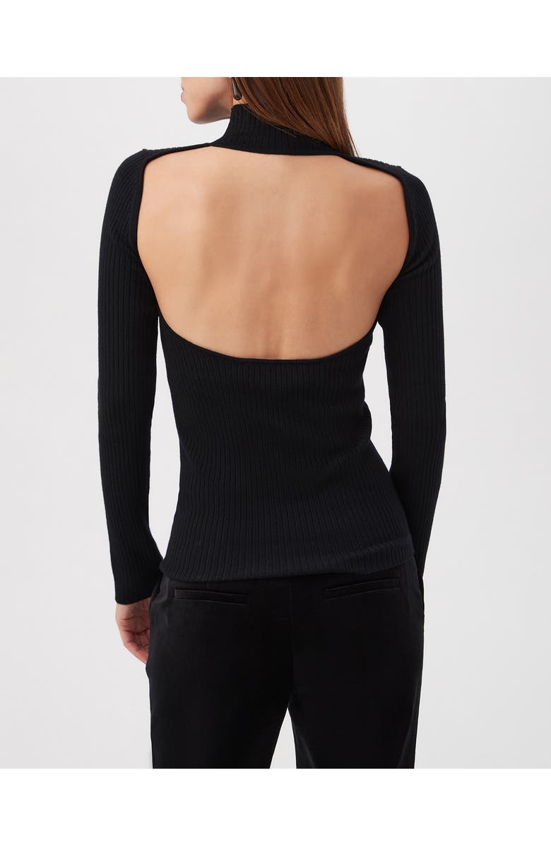 Trina Turk Sade Pullover, Alternate, color, Black