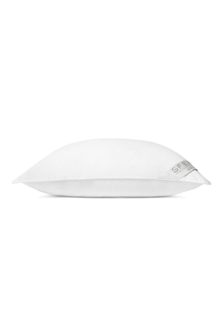 Arcadia Super Euro Down Alternative Firm Bed Pillow, Alternate, color, WHITE