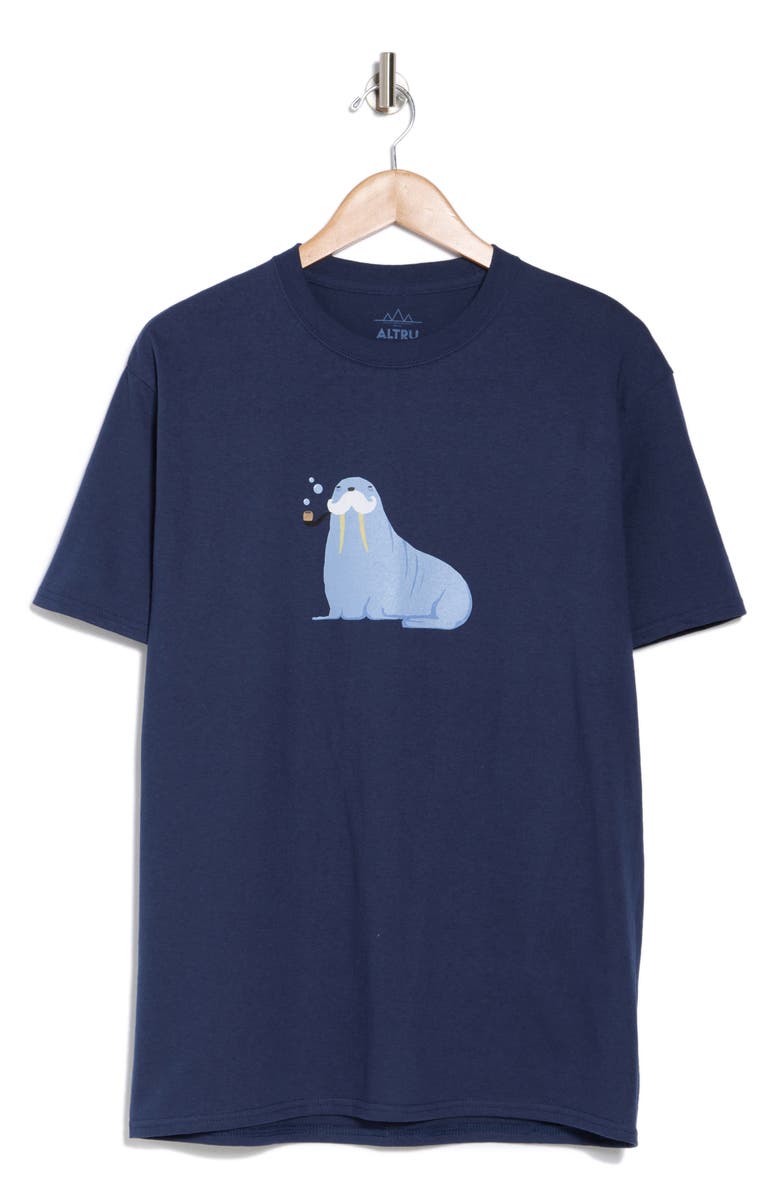 Altru Walrus Graphic Print T-Shirt, Alternate, color,