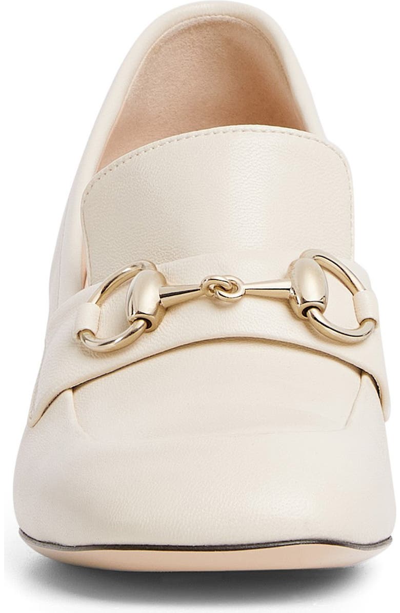 Gucci Horsebit Loafer Pump, Alternate, color, Sand