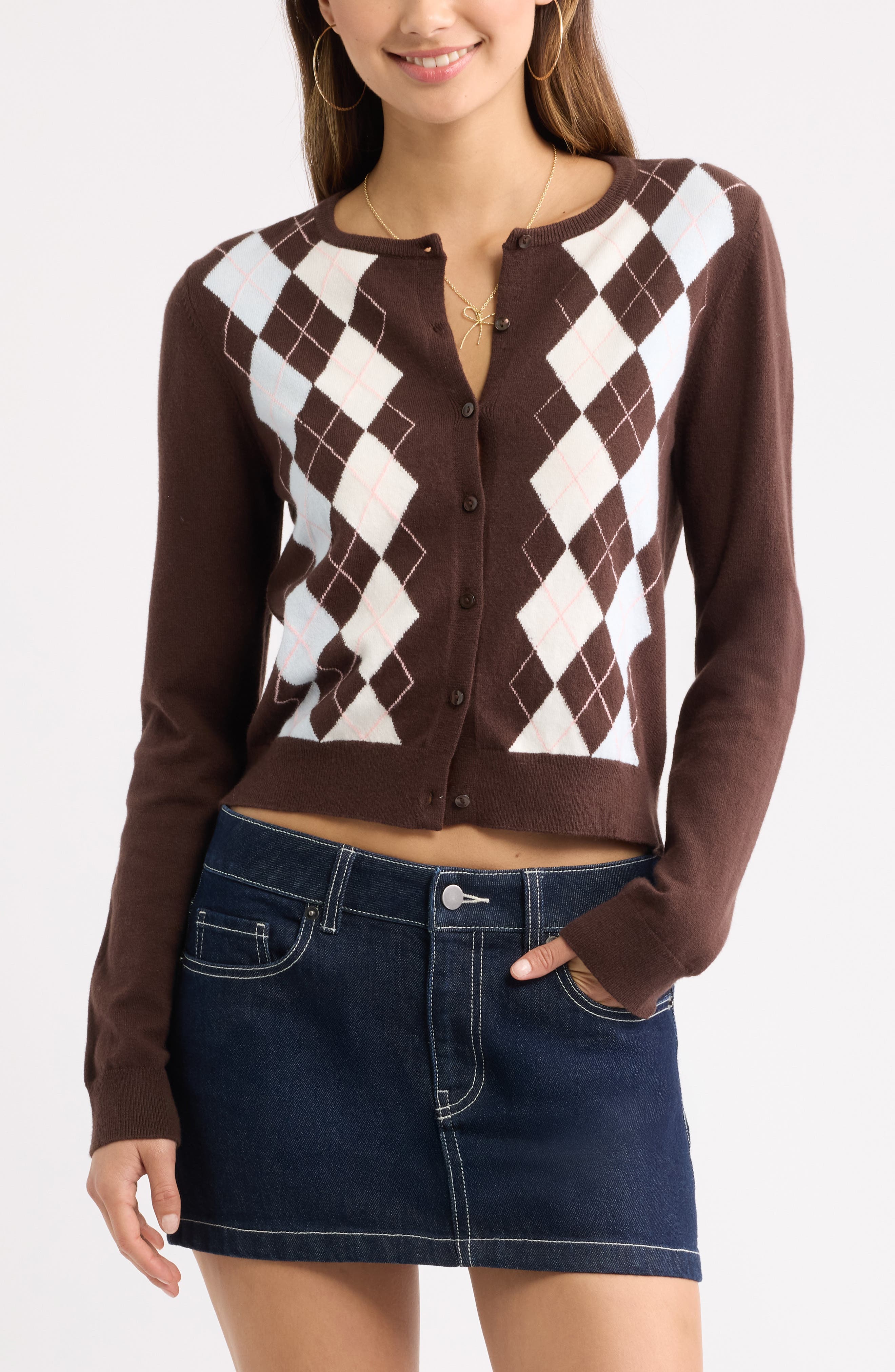 BROWN ARGYLE