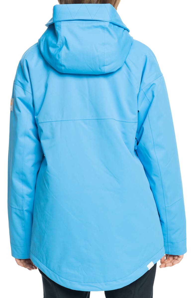 Roxy x Chloe Kim Waterproof Snow Jacket, Alternate, color, 