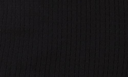 Shop Akris Mixed Stitch Silk & Cotton Blend Sweater Dress In Black