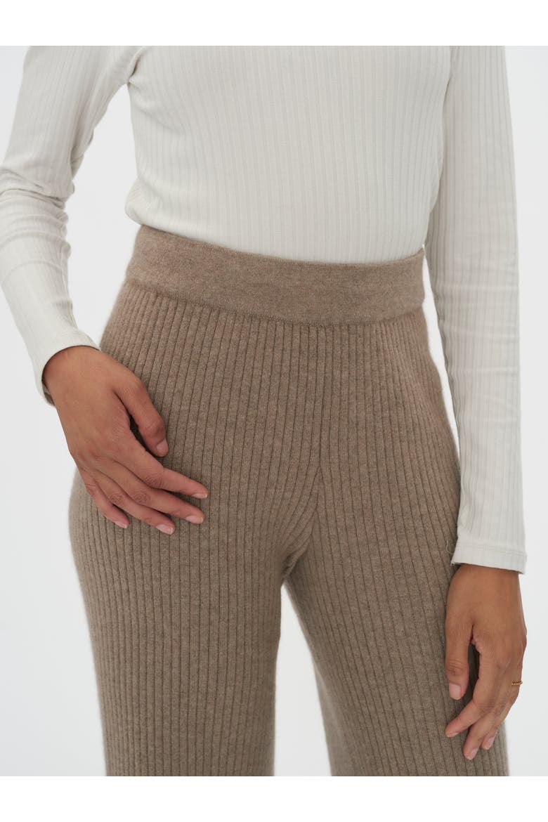Cashmere Pants, Alternate, color, taupe