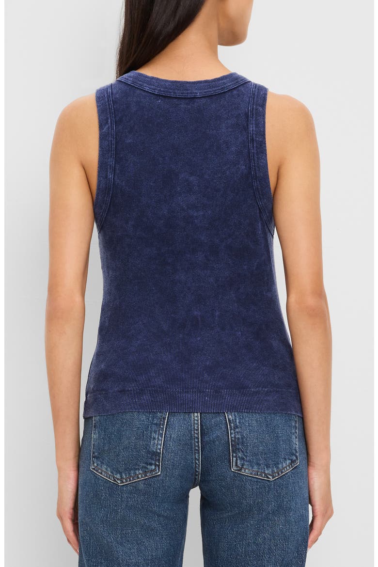 Gina Wide Binding Cropped Tank, Alternate, color, NOCTURNAL