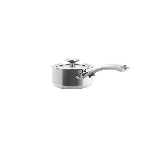 3.clad 1 Qt. Saucepan W/ Glass Lid