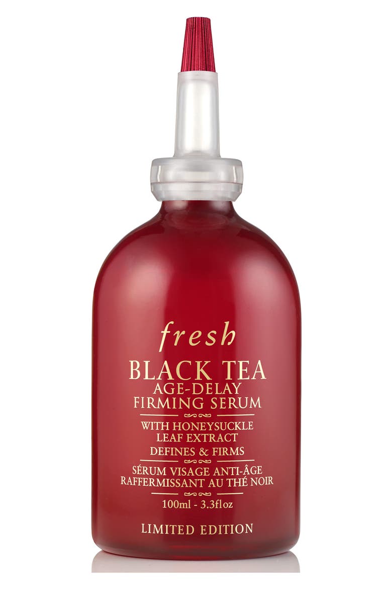 Lunar New Year Black Tea Age-Delay Firming Serum (Limited Edition), Main, color, NO COLOR