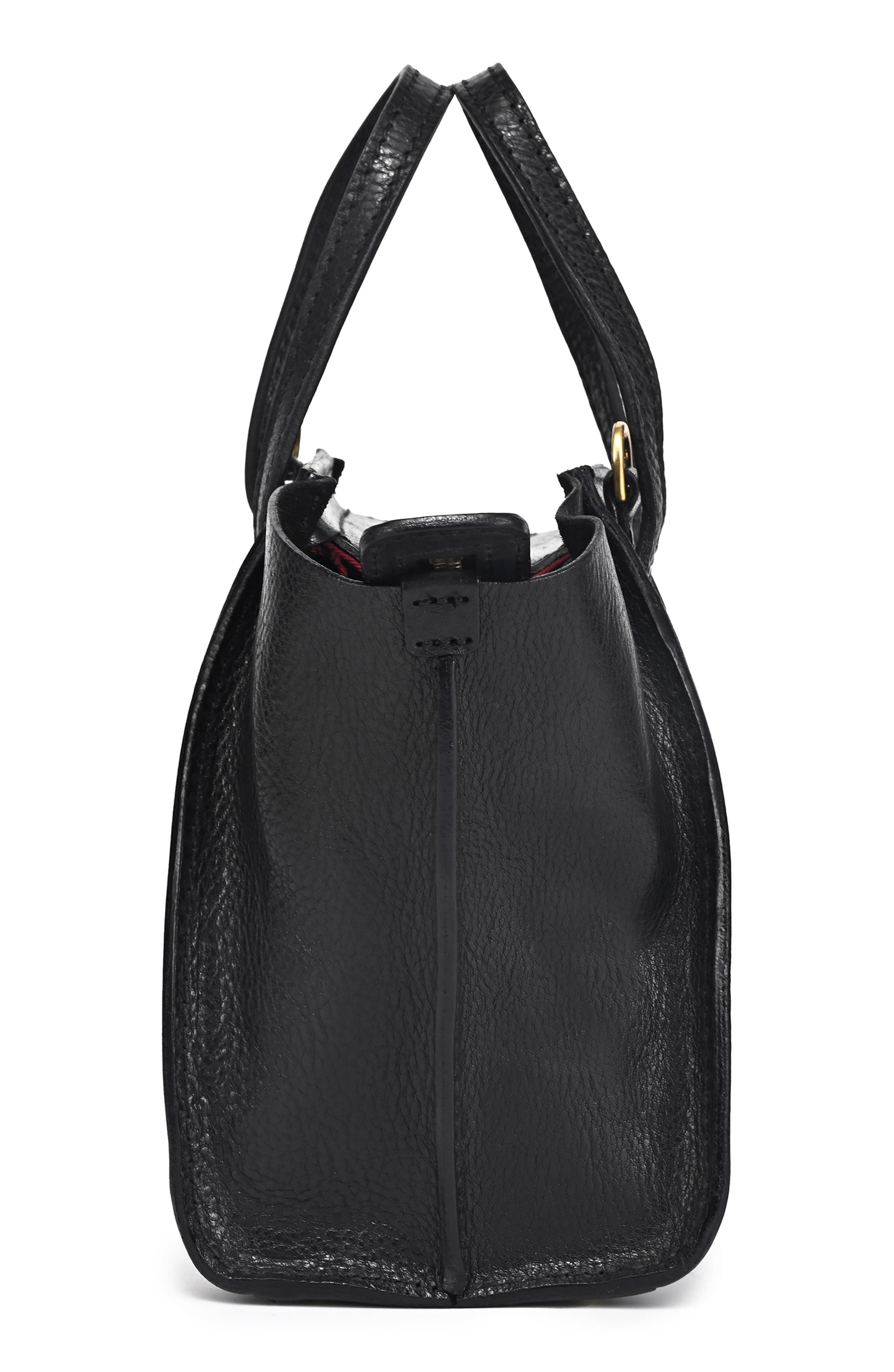 OLD TREND Iris Mini Tote Bag, Alternate, color, Black