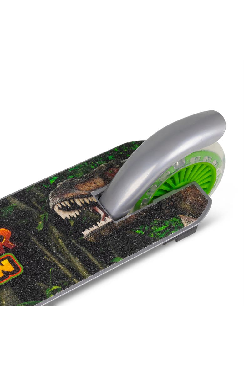 Flashing Adjustable Scooter Dinosaur Lightup Wheels, Alternate, color, Multicolored
