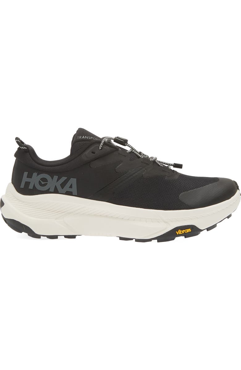 HOKA Transport Shoe, Alternate, color, Black / Alabaster