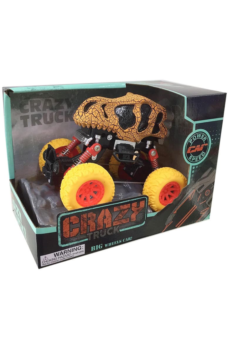 Dinosaur Monster Truck 4.5", Main, color, Multicolored