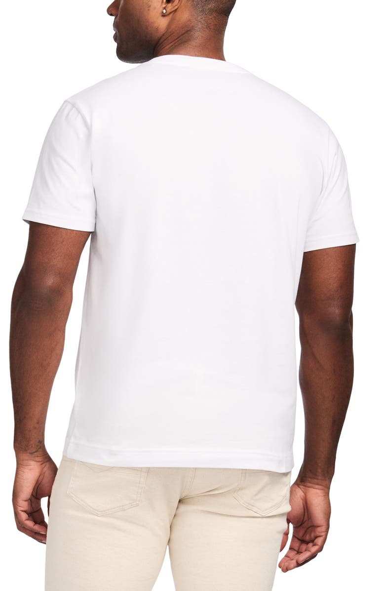 Robert Graham Summer Sips Knit Graphic T-Shirt, Alternate, color, White